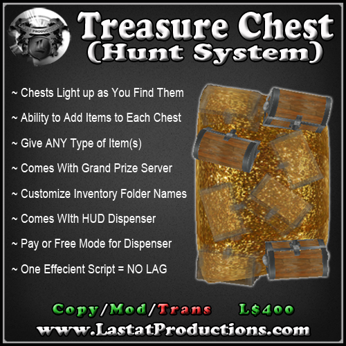 Hunt System - Treasure Chest